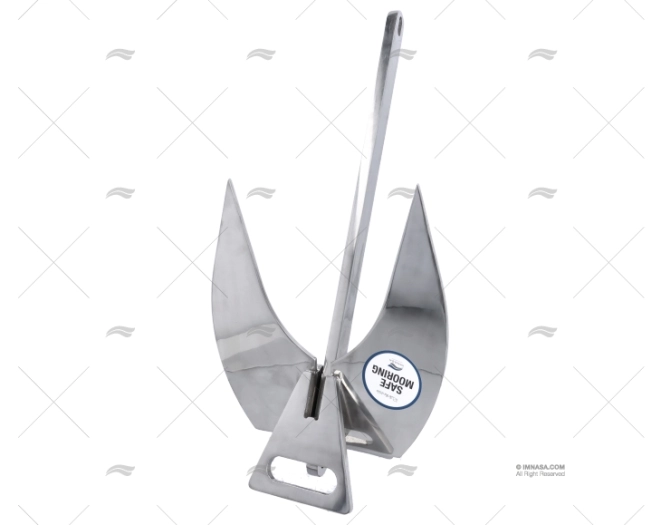ÂNCORA BULL INOX SS 316 16Kg IMNASA
