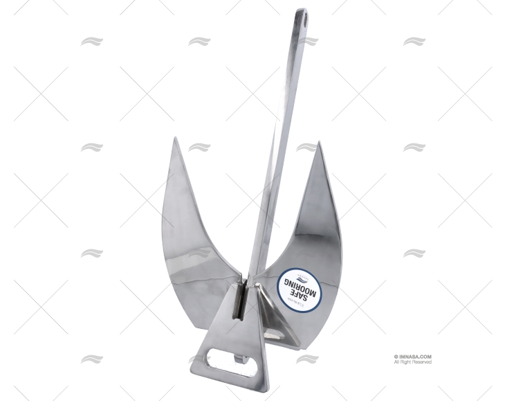 ANCORA BULL INOX AISI 316 16Kg IMNASA