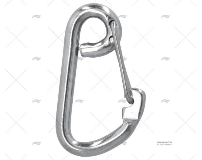 MOSCHETTONE INOX PER IMBRACATURA 06mm