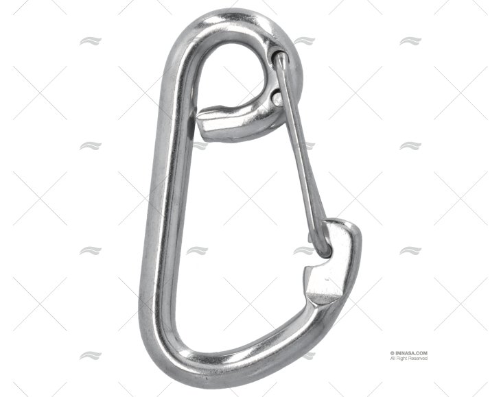 MOSCHETTONE INOX PER IMBRACATURA 06mm