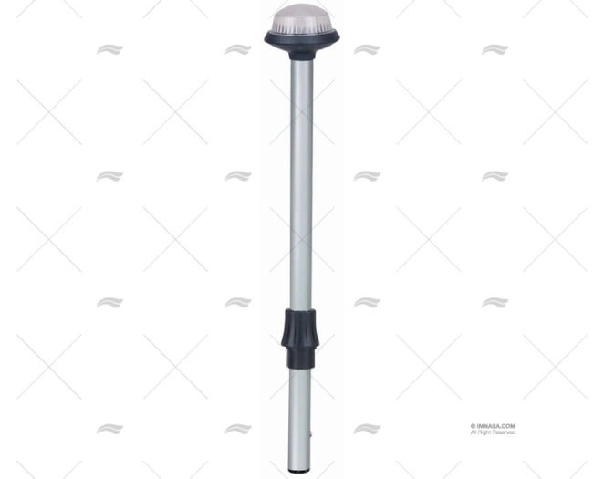 WHITE ALL ROUND LIGHT REMOVABLE PLUG 42" PERKO