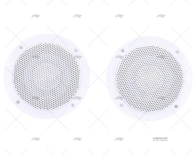 ALTOPARLANTE 2PZ. 60W 124mm IP44 BIANCO