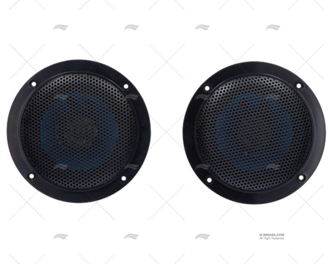 ALTOPARLANTE 2Ud. 60W 124mm IP44 NERO