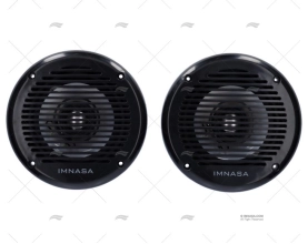 ALTOPARLANTE 2Pz. 80W 166mm IP44 NERO LED