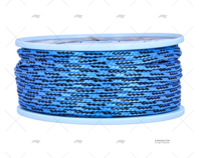 CABO D-PRO VISION AZUL-NEGRO 4mm 100m LIROS