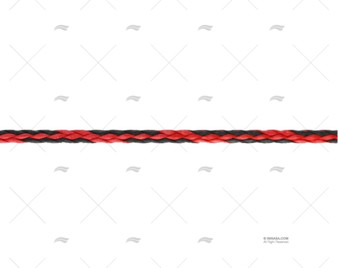 CABO D-PRO VISION ROJO-NEGRO 3mm 100m LIROS