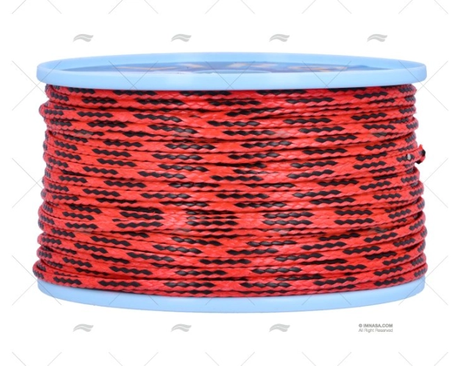 D-PRO VISION LIROS ROUGE-NOIR 3mm 100m