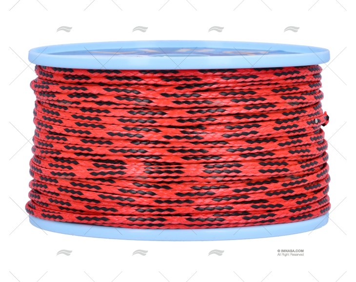 D-PRO VISION LIROS ROUGE-NOIR 3mm 100m