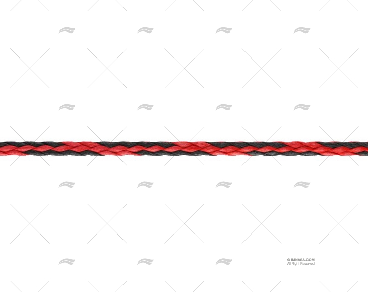 LIROS D-PRO VISION RED-BLACK 3mm 100m LIROS