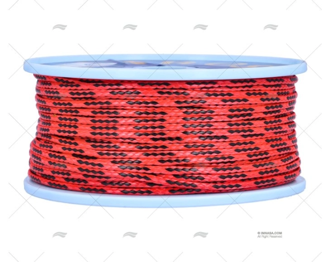 LIROS D-PRO VISION RED-BLACK 4mm 100m