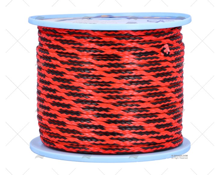 LIROS D-PRO VISION RED-BLACK 5mm 100m