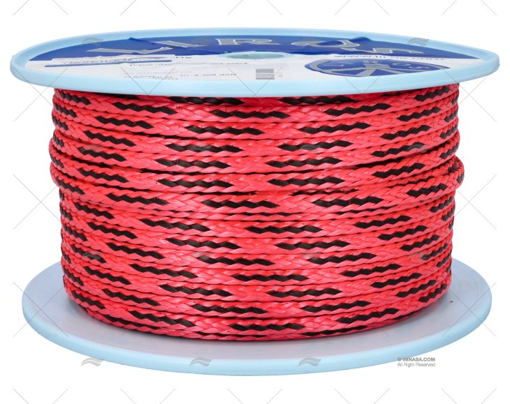 D-PRO VISION LIROS ROUGE-NOIR 6mm 100m