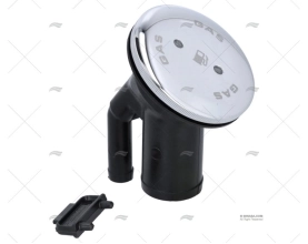 TAPON CROMADO INCLINADO GAS PERKO