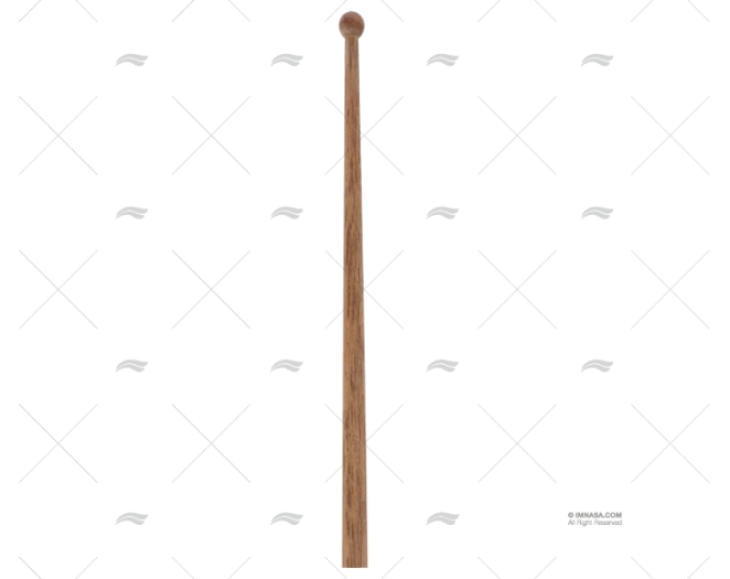 ASTA PER BANDIERA TEAK 900mm BASE 25mm ARC MARINE