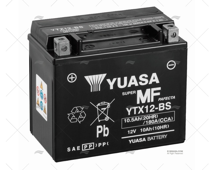 BATTERIA  12A AGM GS YUASA