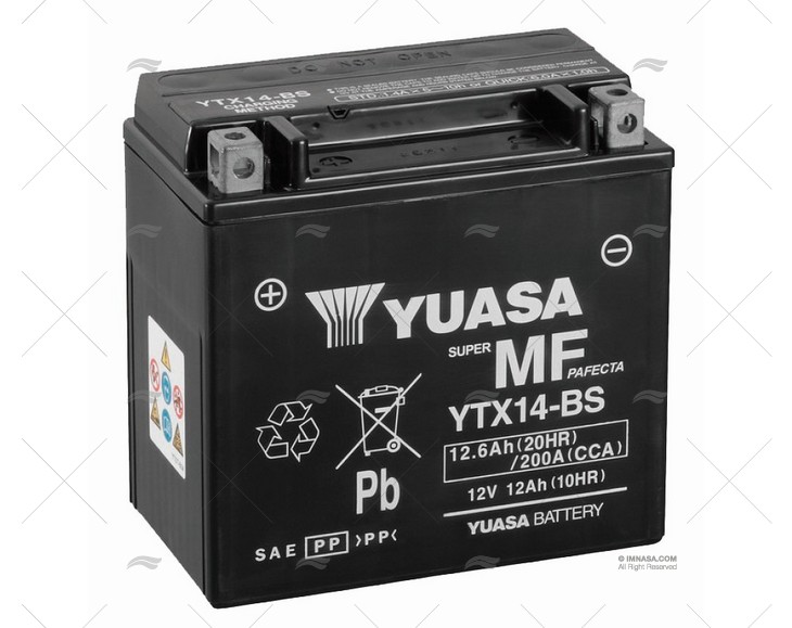 BATERIA 14A AGM GS YUASA BATERIA 14A AGM GS YUASA