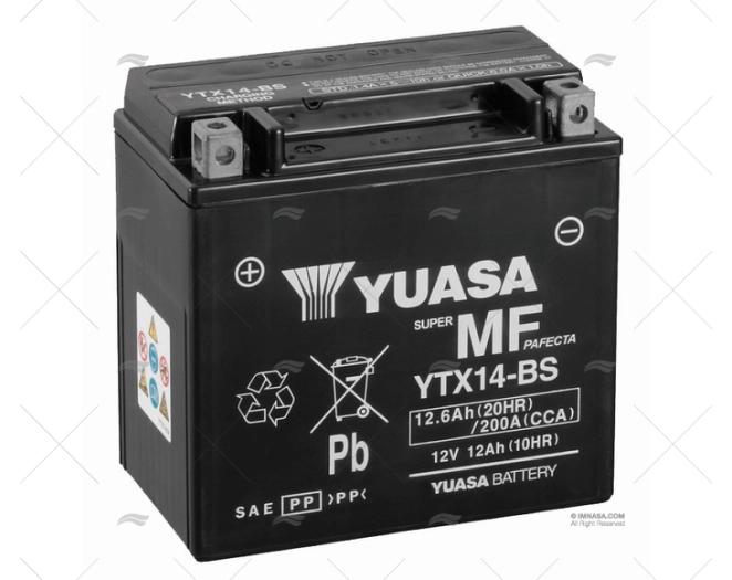 BATTERIA  14A AGM GS YUASA