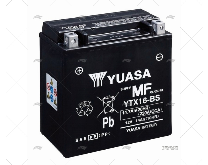 BATTERIA  16A AGM GS YUASA