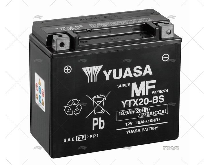 AGM BATTERY GS 18A YUASA AGM BATTERY GS 18A YUASA