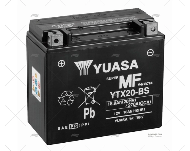 BATTERIA  18A AGM GS YUASA