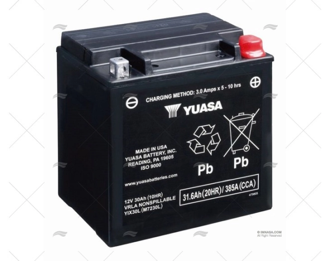 AGM BATTERY GS 30A