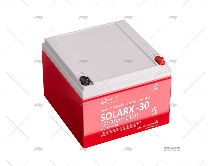 BATTERIA  30A AGM SOLARX XUNZEL