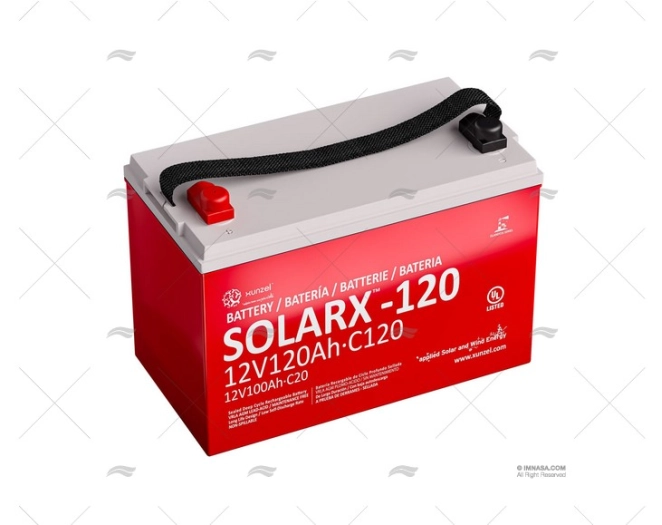 BATTERIA 120A AGM SOLARX XUNZEL