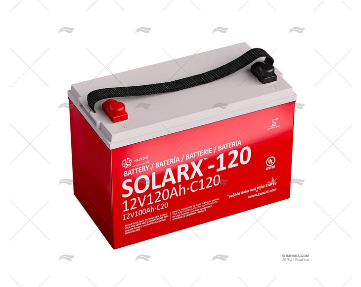BATTERIA 120A AGM SOLARX XUNZEL