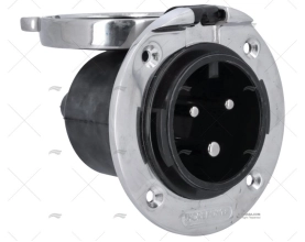 BASE PRESA DI BANCHINA CE INOX 50A/250V RATIO ELECTRIC