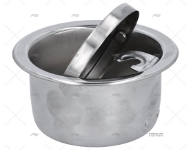 CINZEIRO EMBUTIDO INOX AISI 304