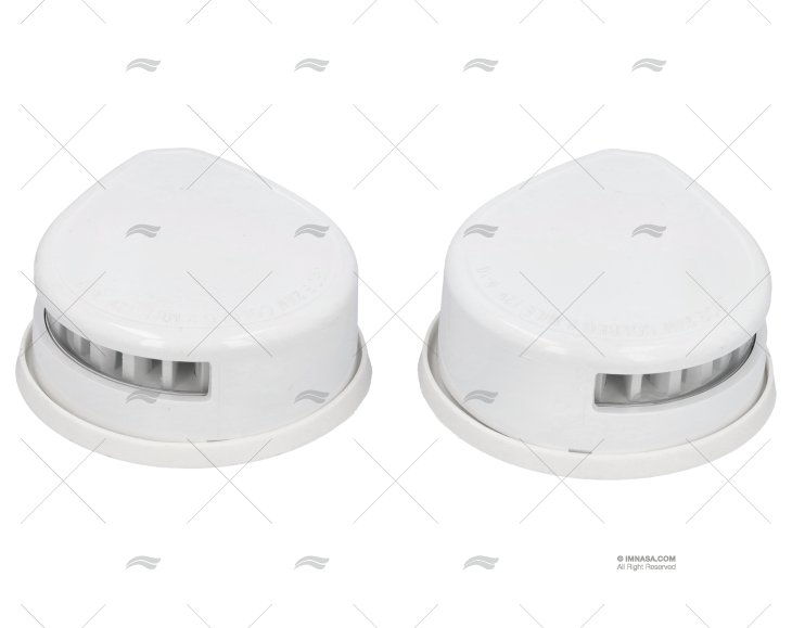 RED/GREEN LED WHITE W/WHITE SEAL 12V