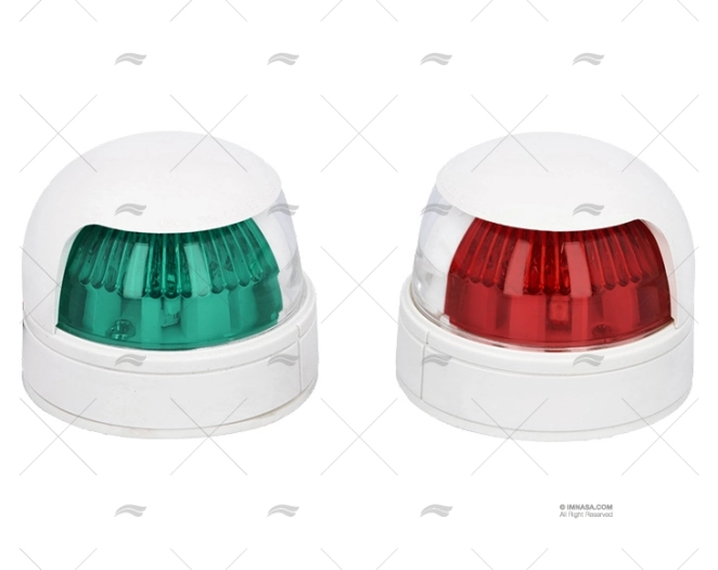 JUEGO LED LUZ BABOR/ESTRIBOR 12V