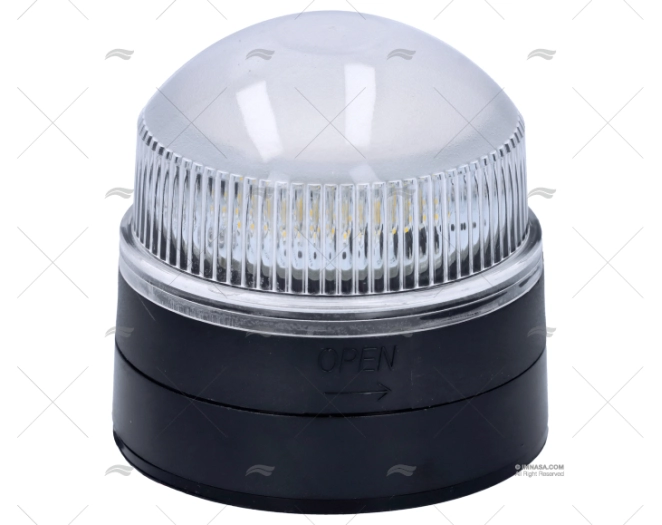 LUCE LED TUTTO ORIZZONTE NERO 12V