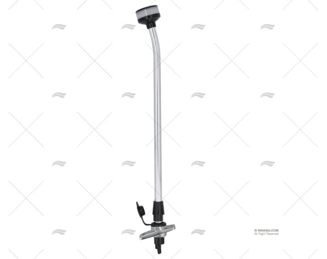 LUCE OMNIDIREZIONALE LED 24" 12V BASE INOX
