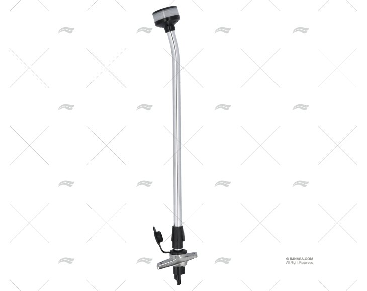 LUCE OMNIDIREZIONALE LED 24" 12V BASE INOX