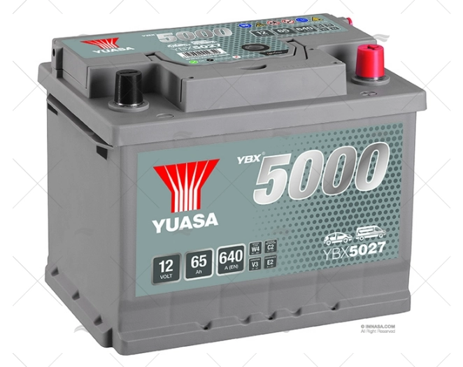 BATERIA  65A ARRANQUE YUASA MARINE
