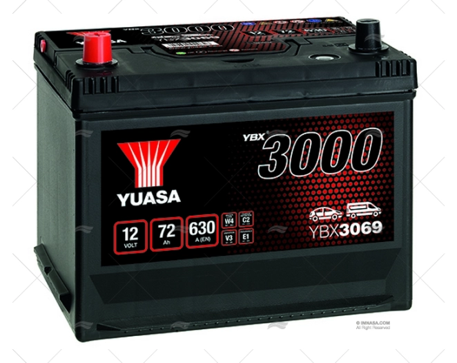 BATTERY YUASA 72A