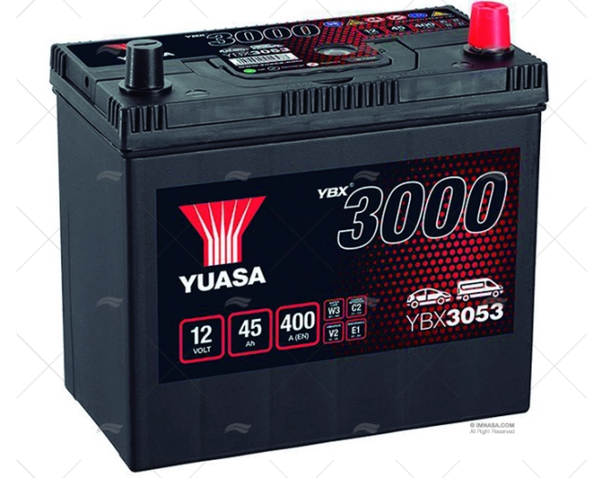 BATTERY YUASA 45A