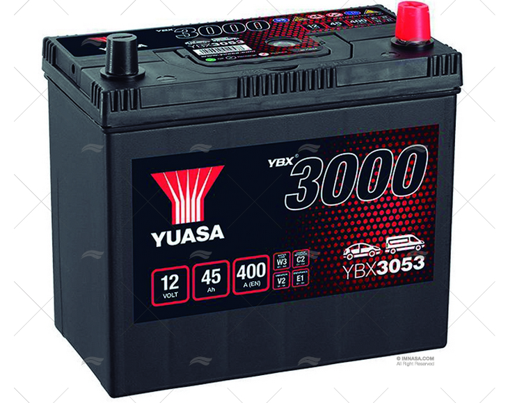 BATERIA  45A ARRANQUE YUASA MARINE ES