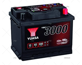BATTERIA  62A AVVIAMENTO YUASA MARINE
