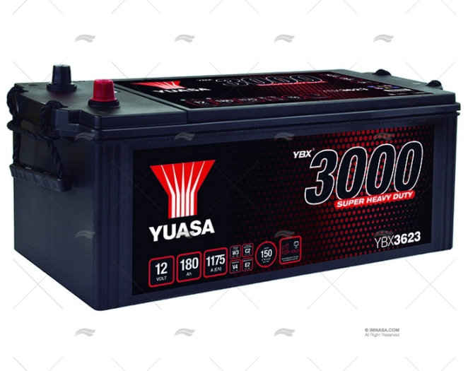 BATTERIA 180A AVV YUASA MARINA