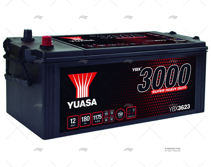 BATERIA 180A ARRANQUE YUASA MARINE