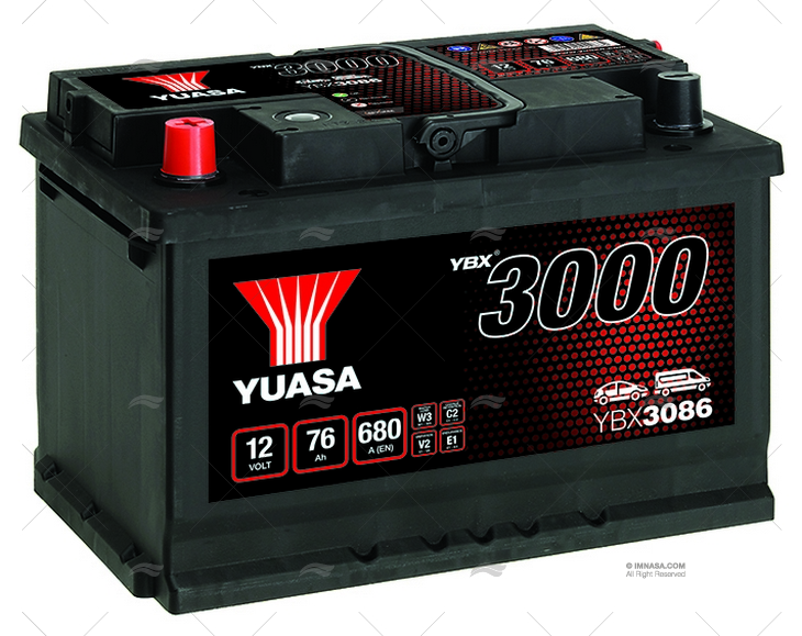 BATTERIE YUASA 76A