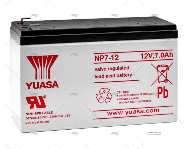 BATTERIA   7  A AGM YUASA