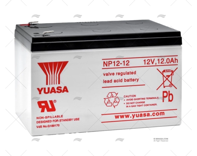 BATTERIA  12A AGM YUASA