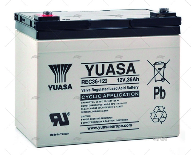 BATTERY YUASA AGM 36A YUASA