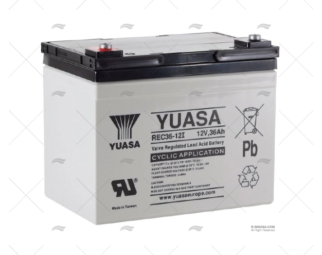 BATTERIA  36A AGM YUASA