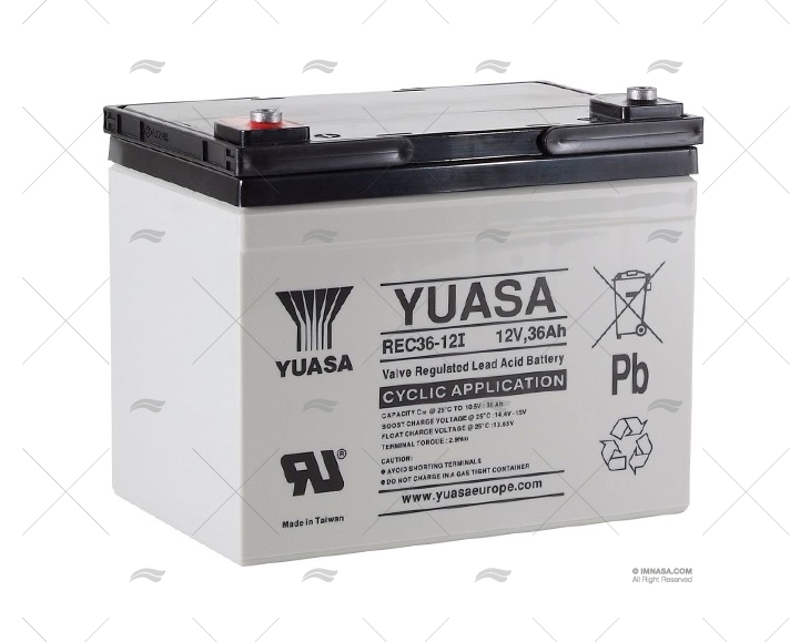 BATTERIA  36A AGM YUASA