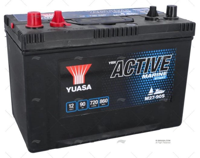 BATTERY YUASA EFB 90A