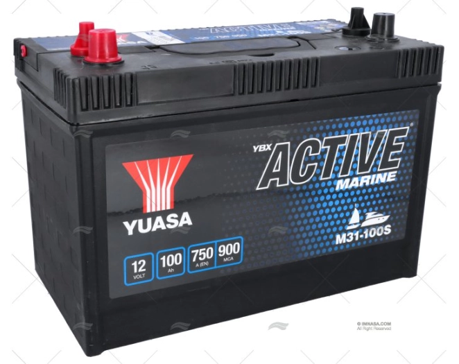 BATTERY YUASA EFB 100A YUASA